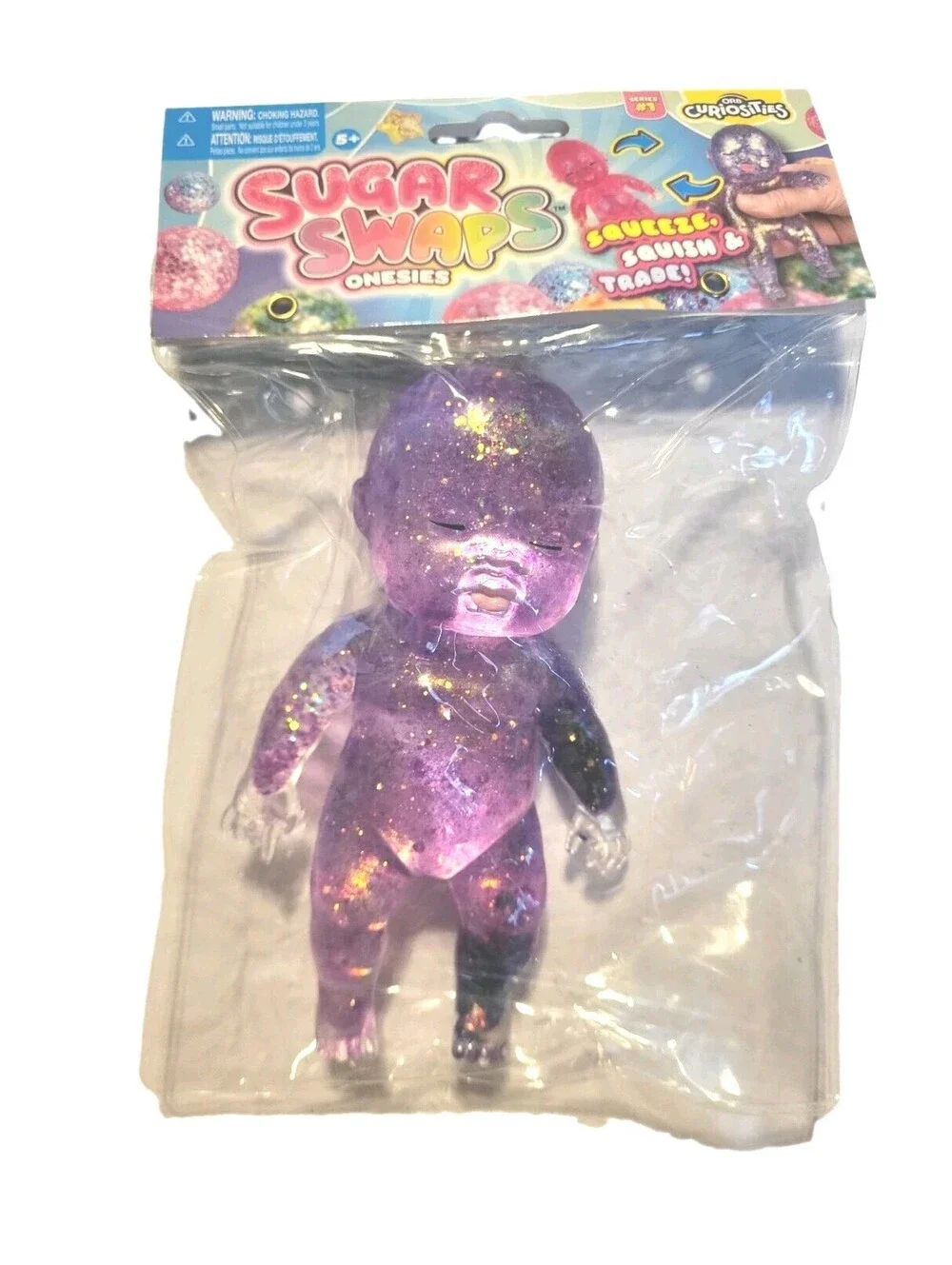 ORB Sugar Swap Purple Baby Squishy  New Sealed Stress Relief Sensory Toy SEALED
